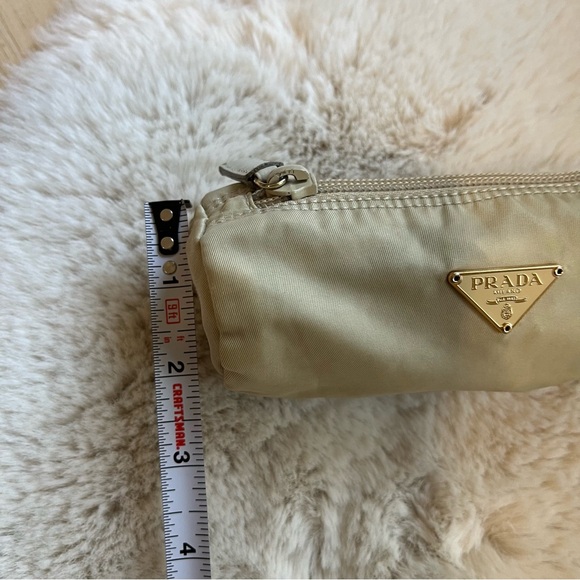 Prada Tessuto Mini Cosmetic Make-Up Pencil Pouch Bag Case - Picture 8 of 13